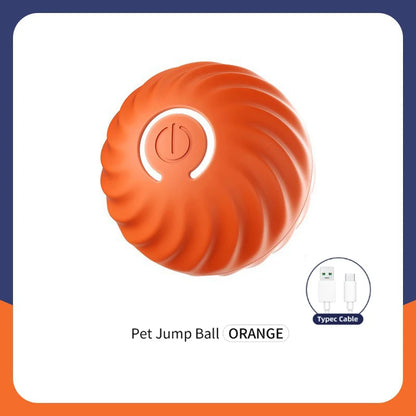 Smart Dog Toy Ball Electronic Interactive Pet Toy Moving Ball USB Automatic Moving Bouncing for Puppy Birthday Gift Cat Products